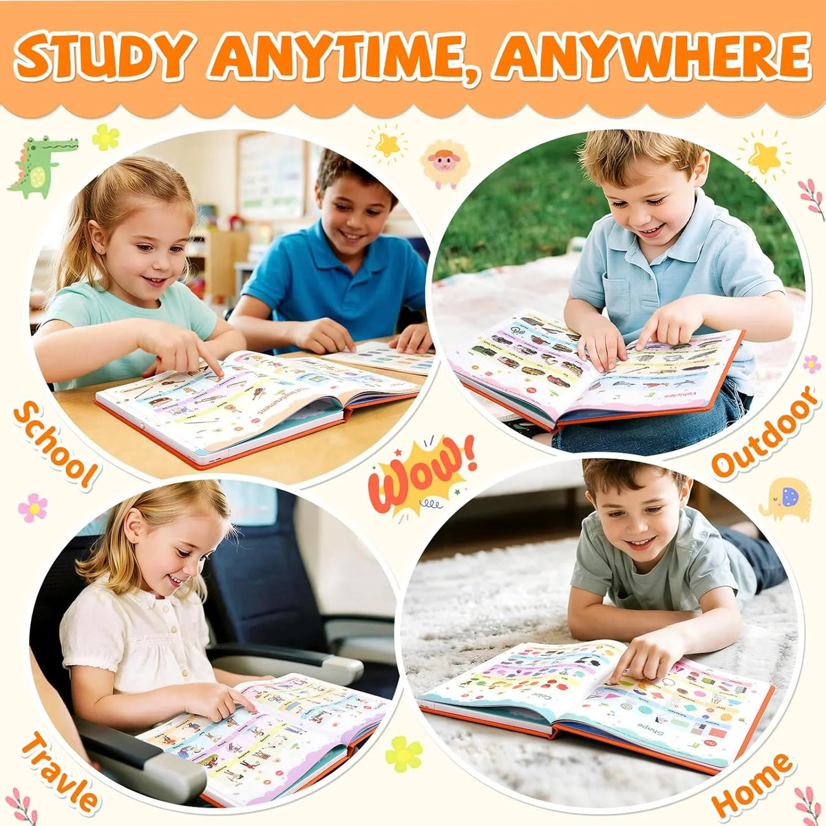 Smart Talking Learning Book for Kids