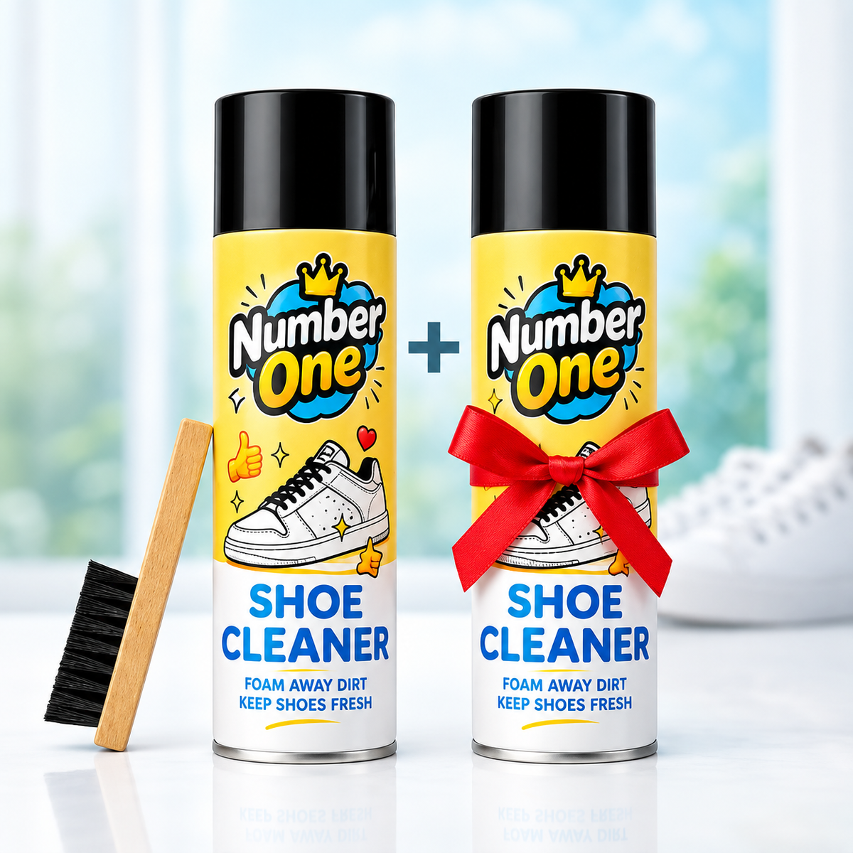 Foam-Based Footwear Cleaner