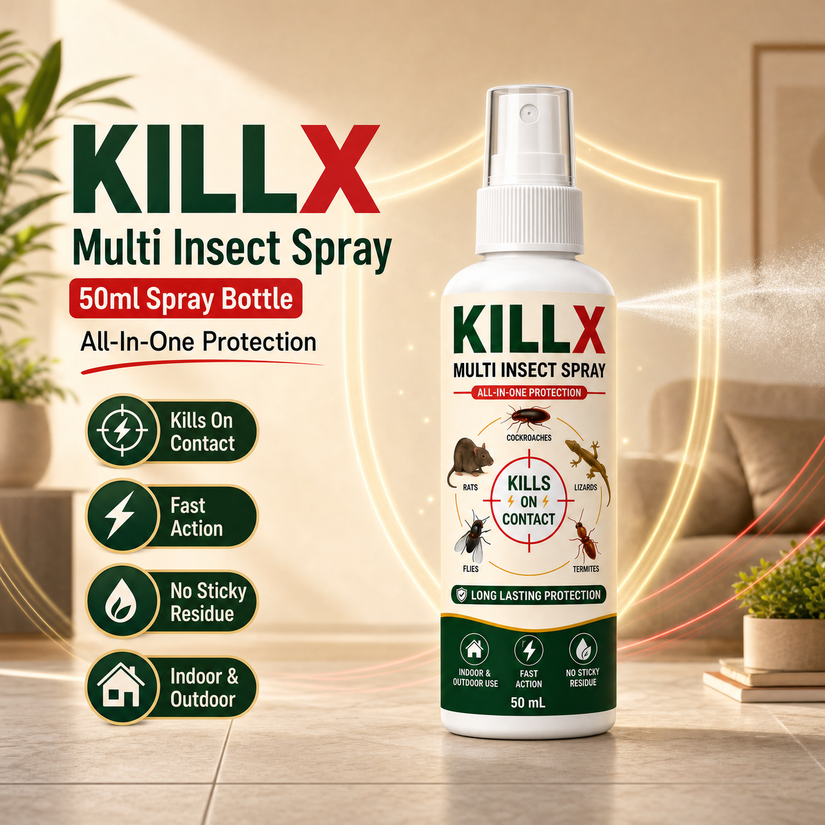 Advanced Multi-Insect Killer Spray