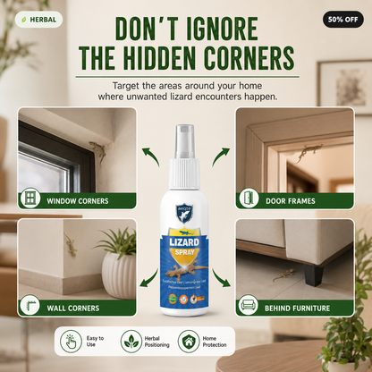 Lizard Repellent Spray for Home