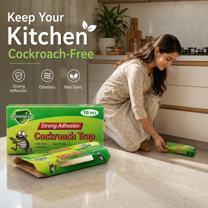 Cockroach killer trap chemical free
