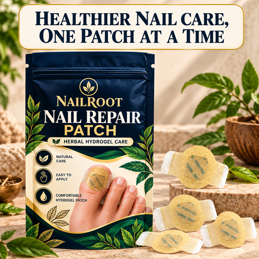 Fungal nail repair patches