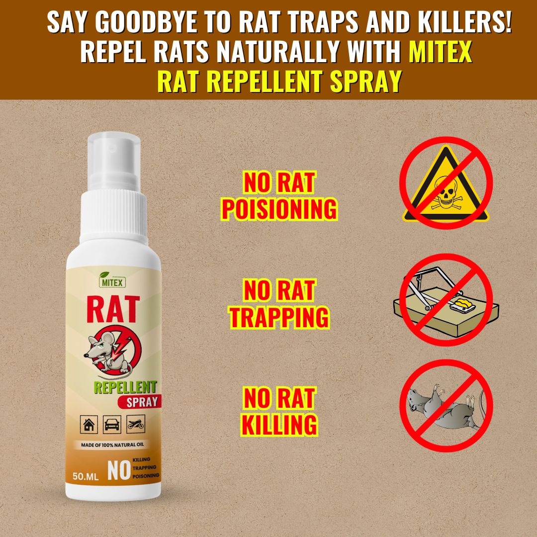 Rat Repellent Spray – Safe, Effective, and Eco-friendly ,