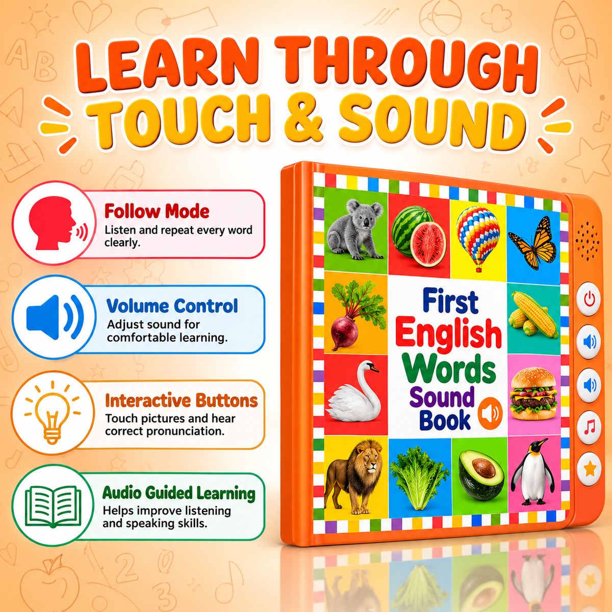 Smart Talking Learning Book for Kids