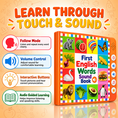 Smart Talking Learning Book for Kids