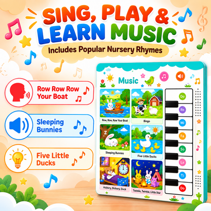 Smart Talking Learning Book for Kids
