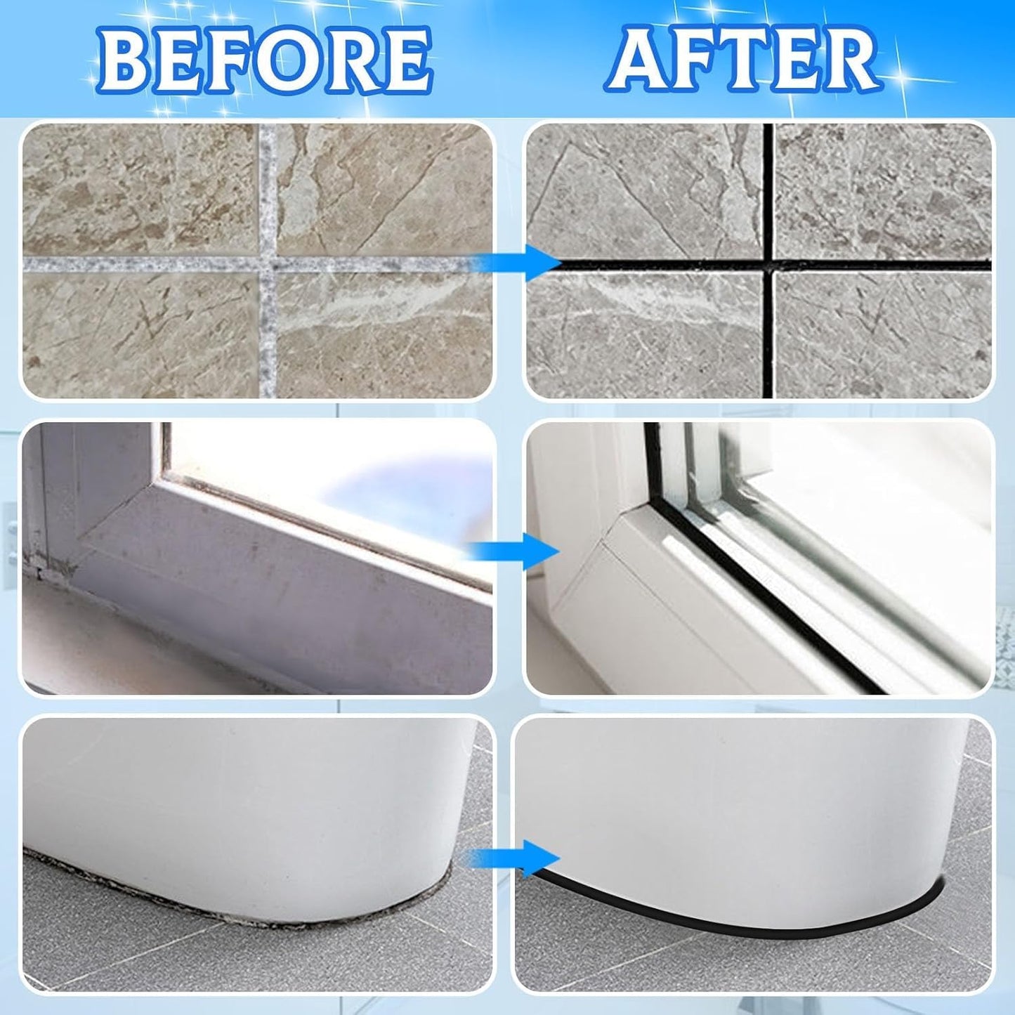 Waterproof Seam Sealing Agent – Tile, Sink & Bathroom Joint Sealant