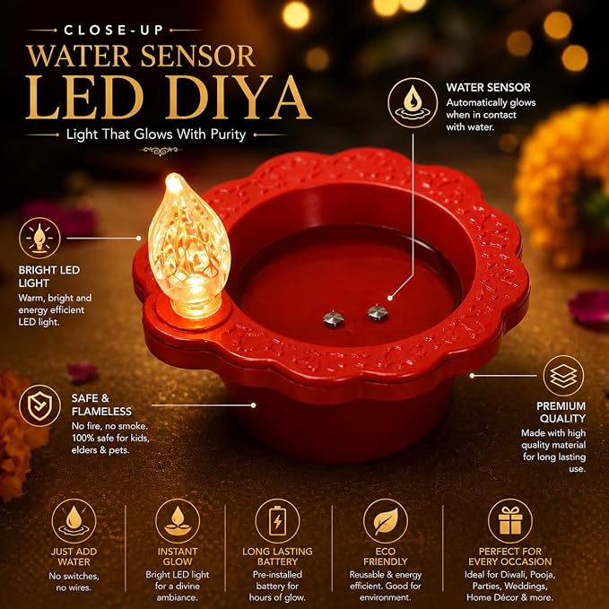 Water Sensor Electric Diya