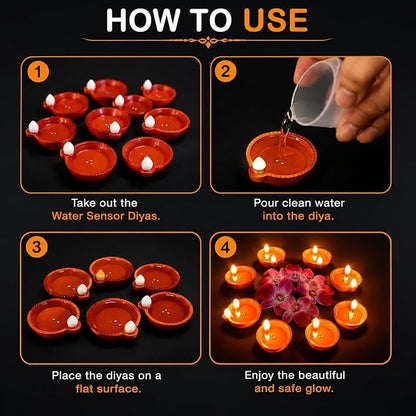 Water Sensor Electric Diya