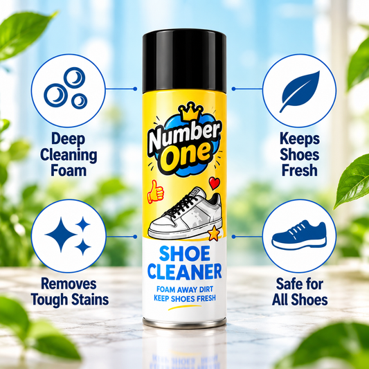 Foam-Based Footwear Cleaner