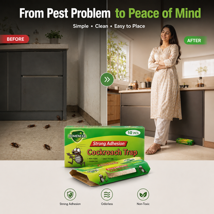 Cockroach killer trap chemical free