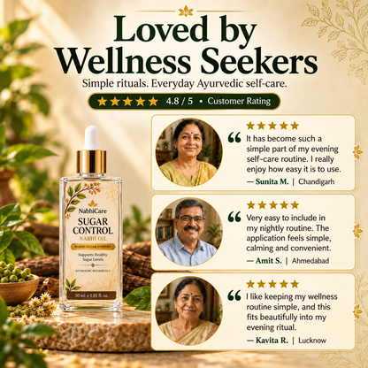 ViJAYSAR SUGAR  NABHI OIL  NATURAL  BLOOD