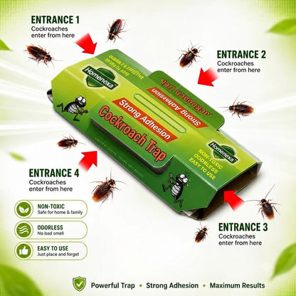 Cockroach killer trap chemical free
