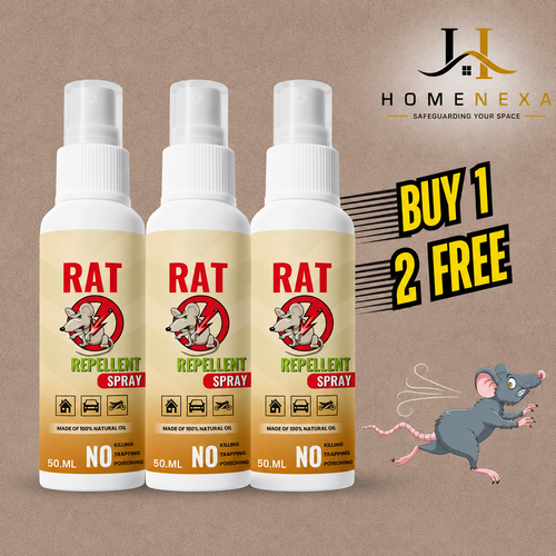 Rat Repellent Spray – Safe, Effective, and Eco-friendly ,