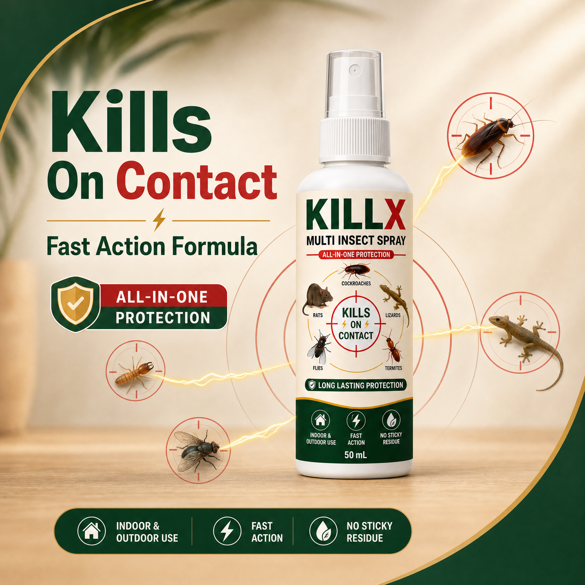 Advanced Multi-Insect Killer Spray