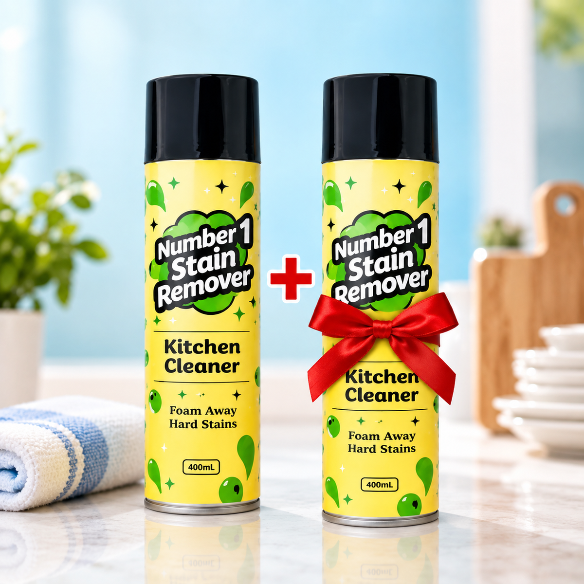 Heavy-Duty Kitchen Stain Remover