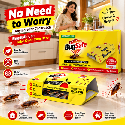 Cockroach Trap Sachets Non-Toxic Roach Bait for Kitchen