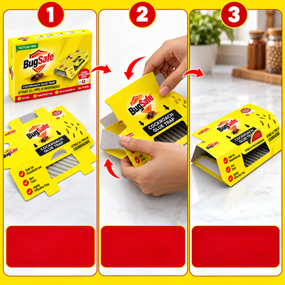 Cockroach Trap Sachets Non-Toxic Roach Bait for Kitchen