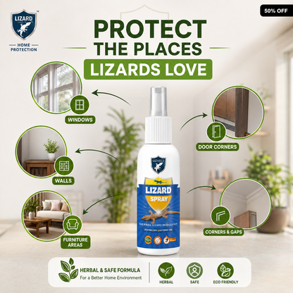 Lizard Repellent Spray for Home